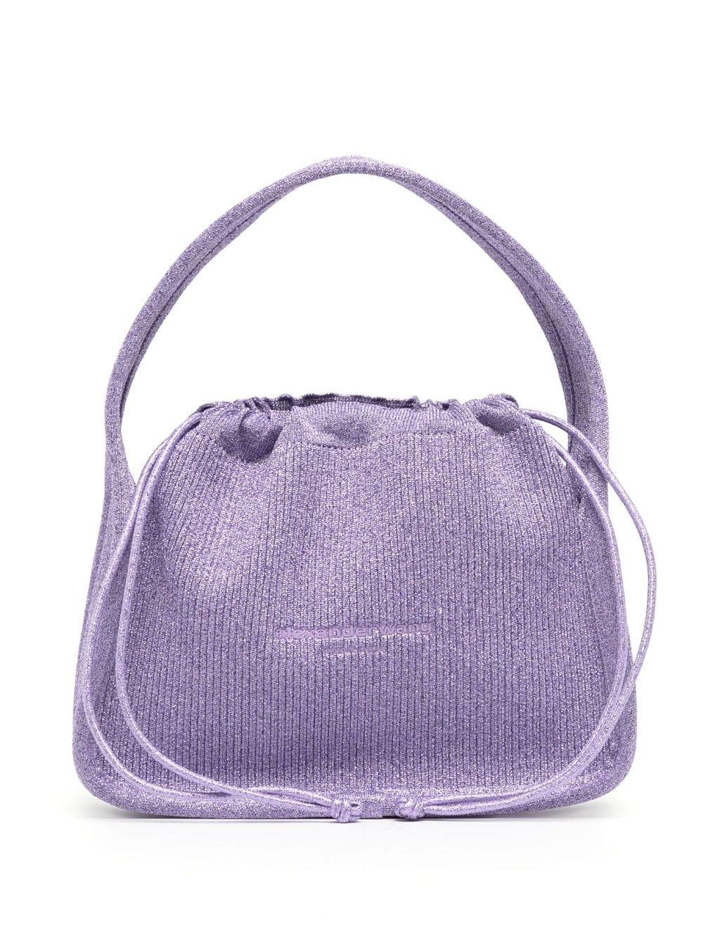 Alexander Wang Small Ryan Drawstring Bag in Purple | Lyst