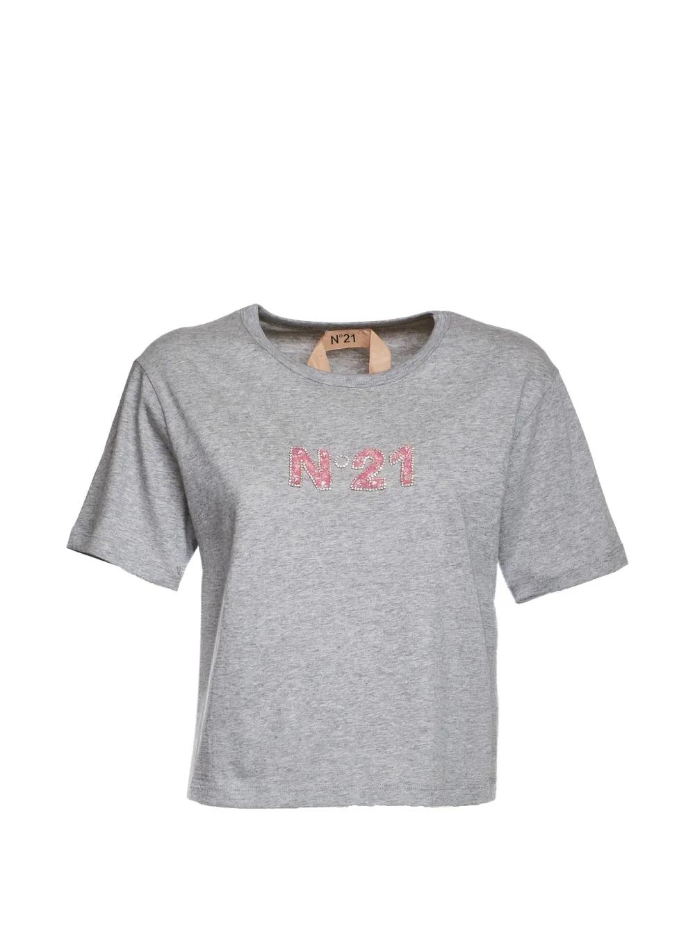 Checked Tweed T-shirt