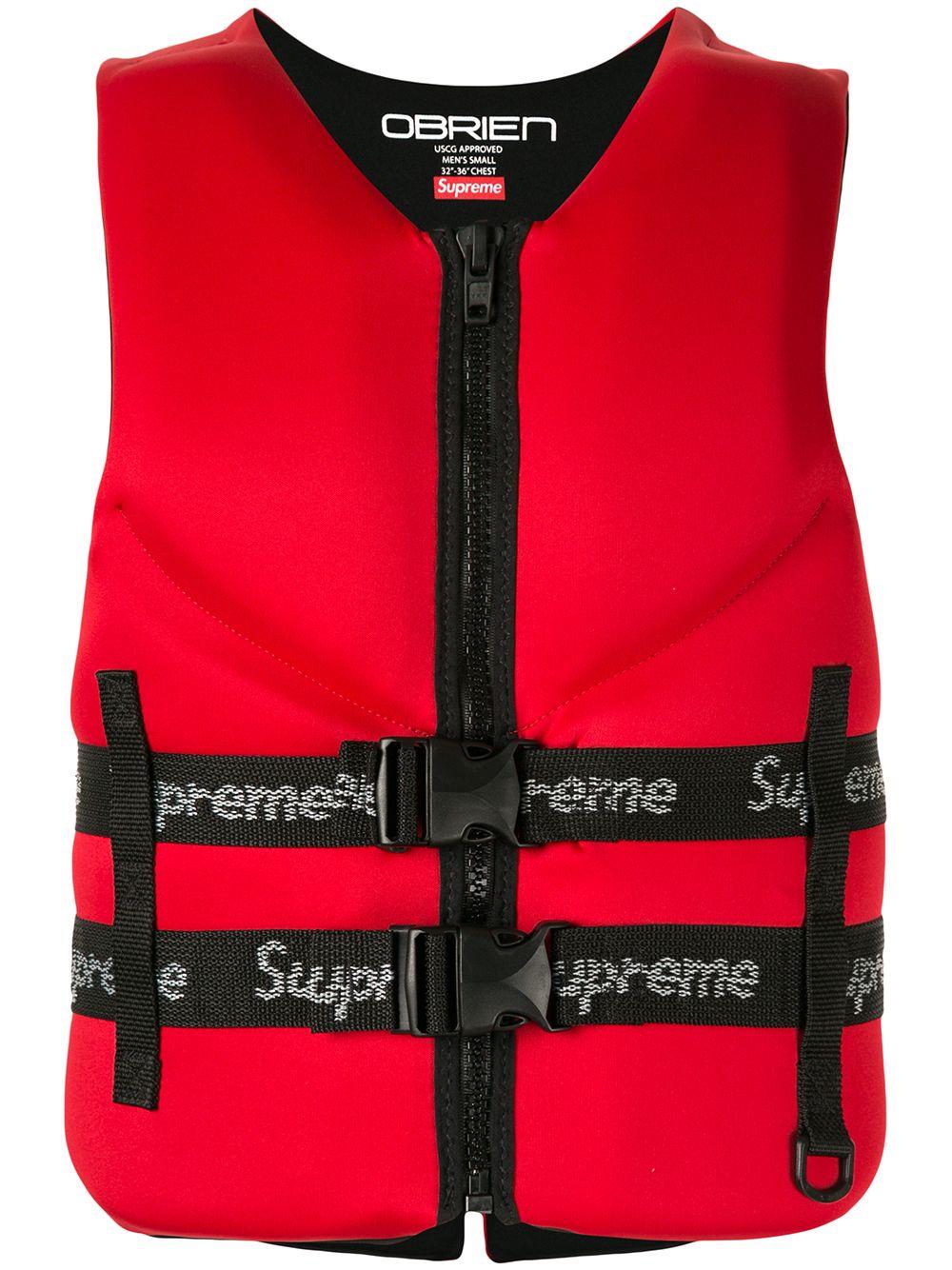 Supreme O'brien Life Vest Ss18 in Red for Men | Lyst