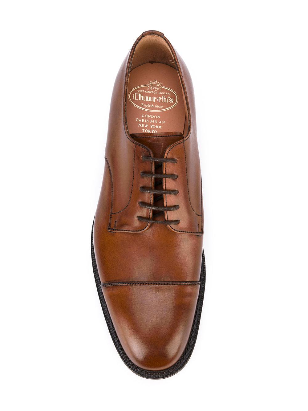 Church's Leather Classic Oxford Shoes in Brown for Men - Lyst