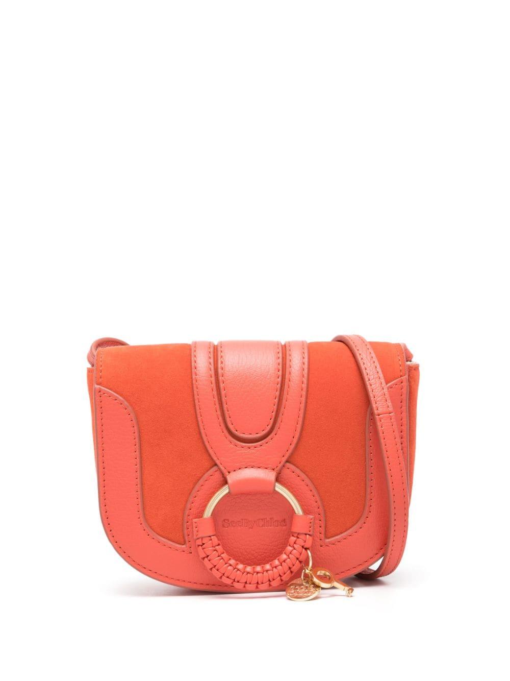 See By Chloe Hana Mini Crossbody Bag Women s Calf Leather cotton calf Suede in Red Lyst Canada