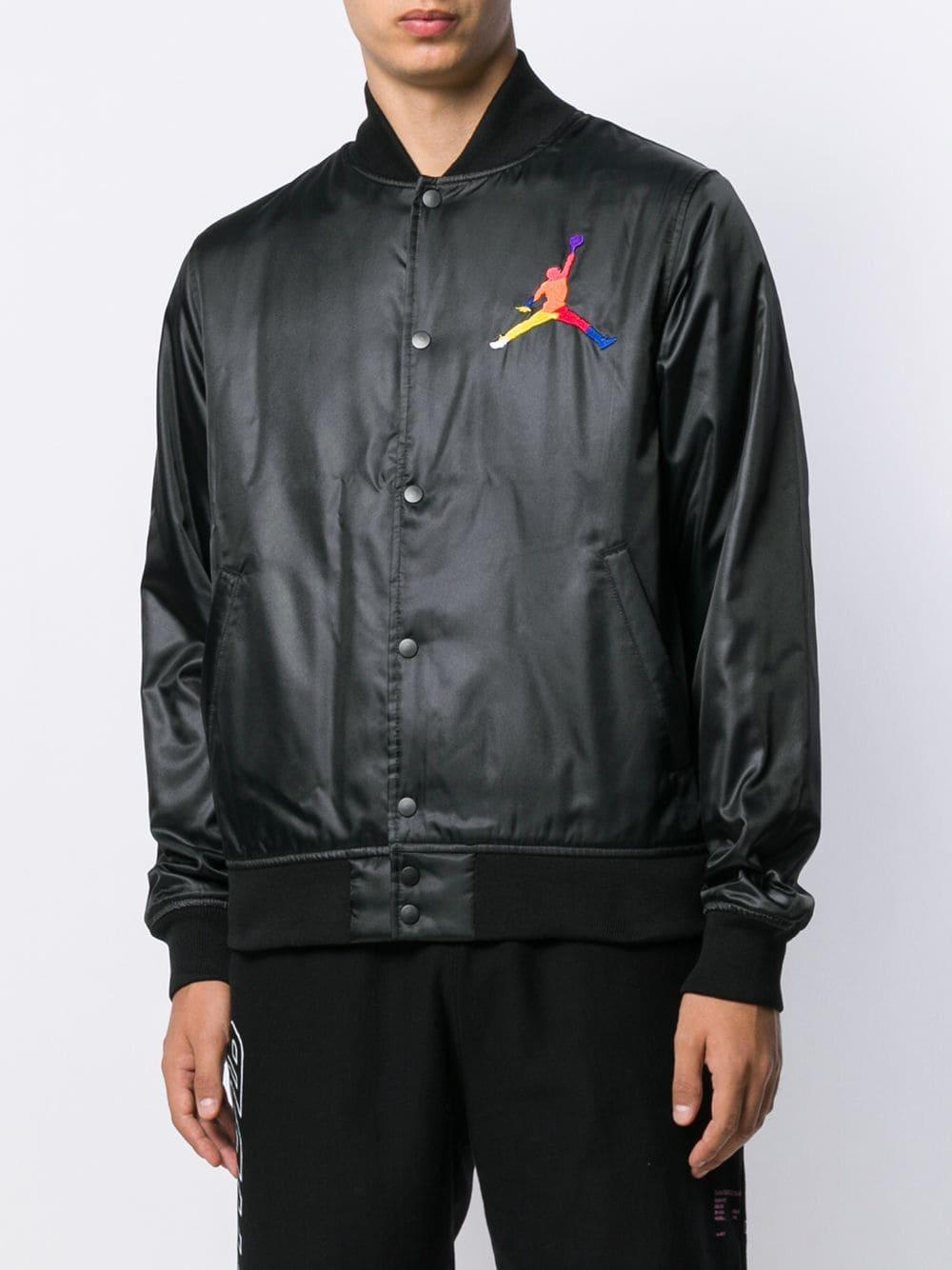 Nike Jordan Bomber Jacket in Black for Men | Lyst