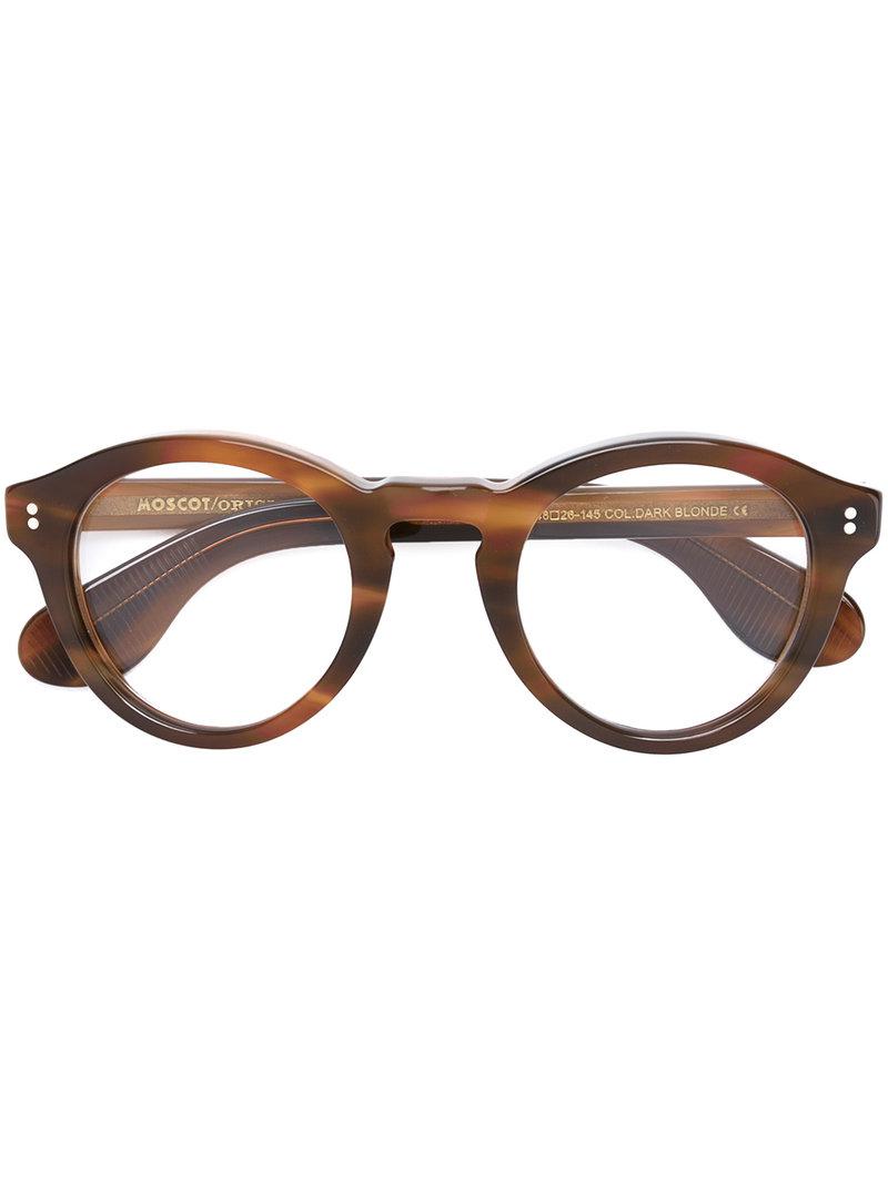 Occhiali 'Keppe' di Moscot in Marrone | Lyst