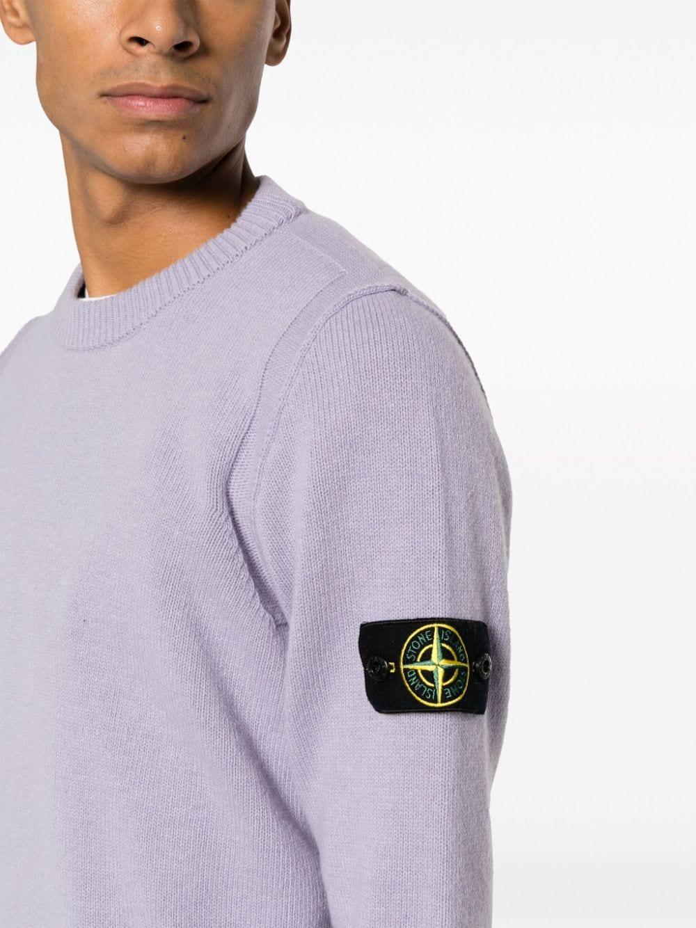 Stone island grey wool deals jumper