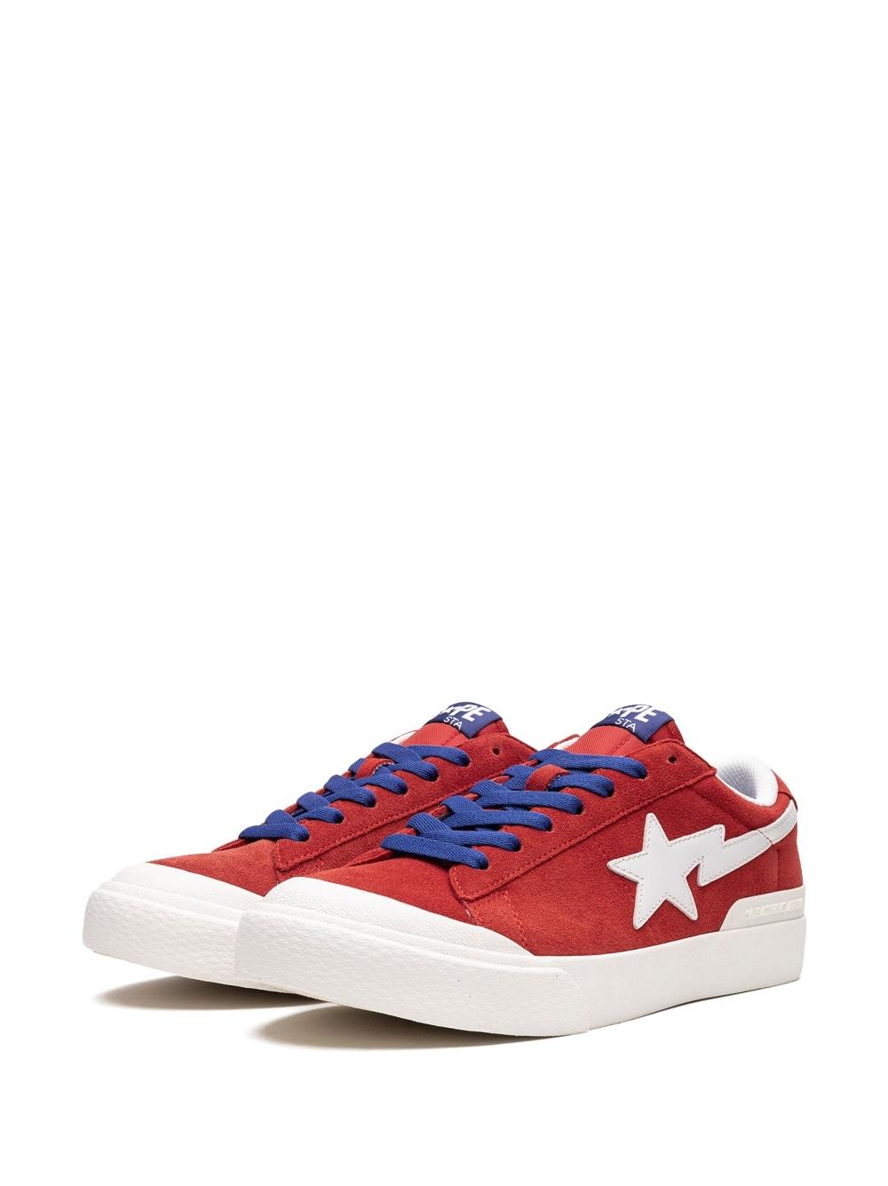 A Bathing Ape Mad Sta #1 M1 Sneakers in Red for Men | Lyst