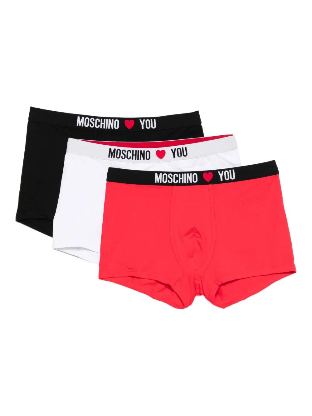 Short à Pois Vert Moschino Underwear Taille 40 FR - Coton - Excellent État Occasion