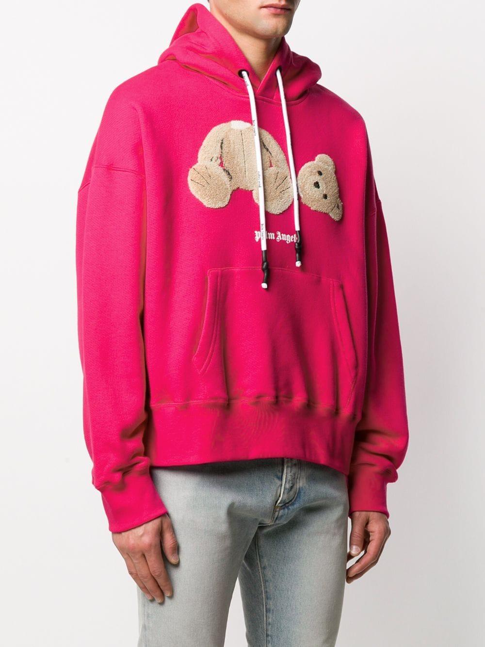 pink teddy sweater