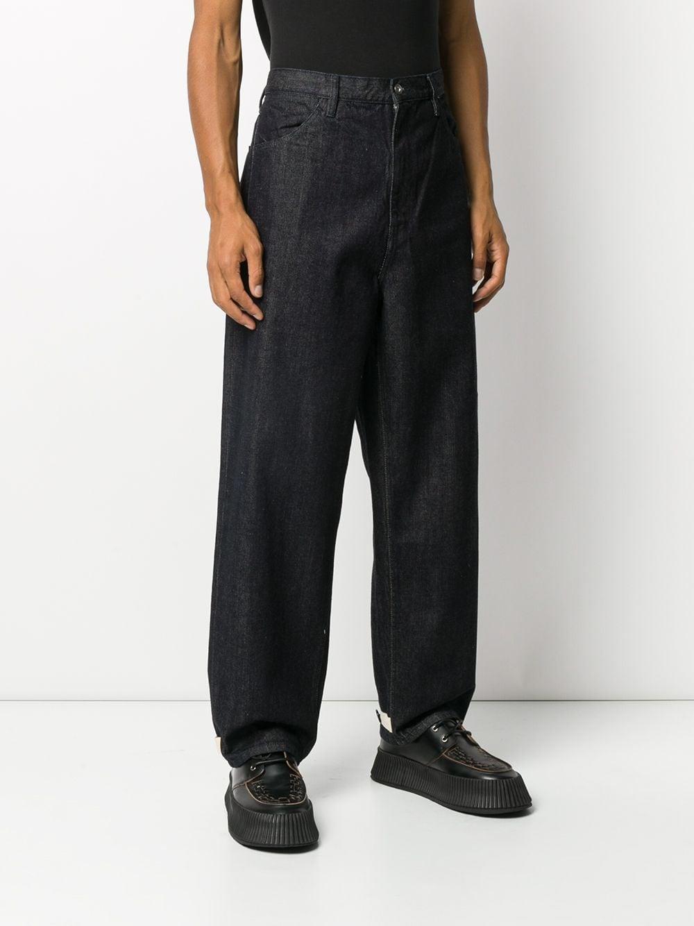 Jil Sander Denim Logo Patch Loose-fit 
