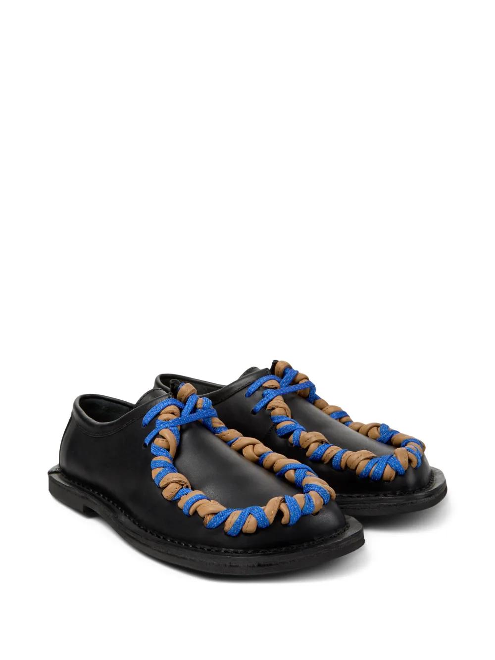 CAMPERLAB Braided Eki Loafers in Blue | Lyst