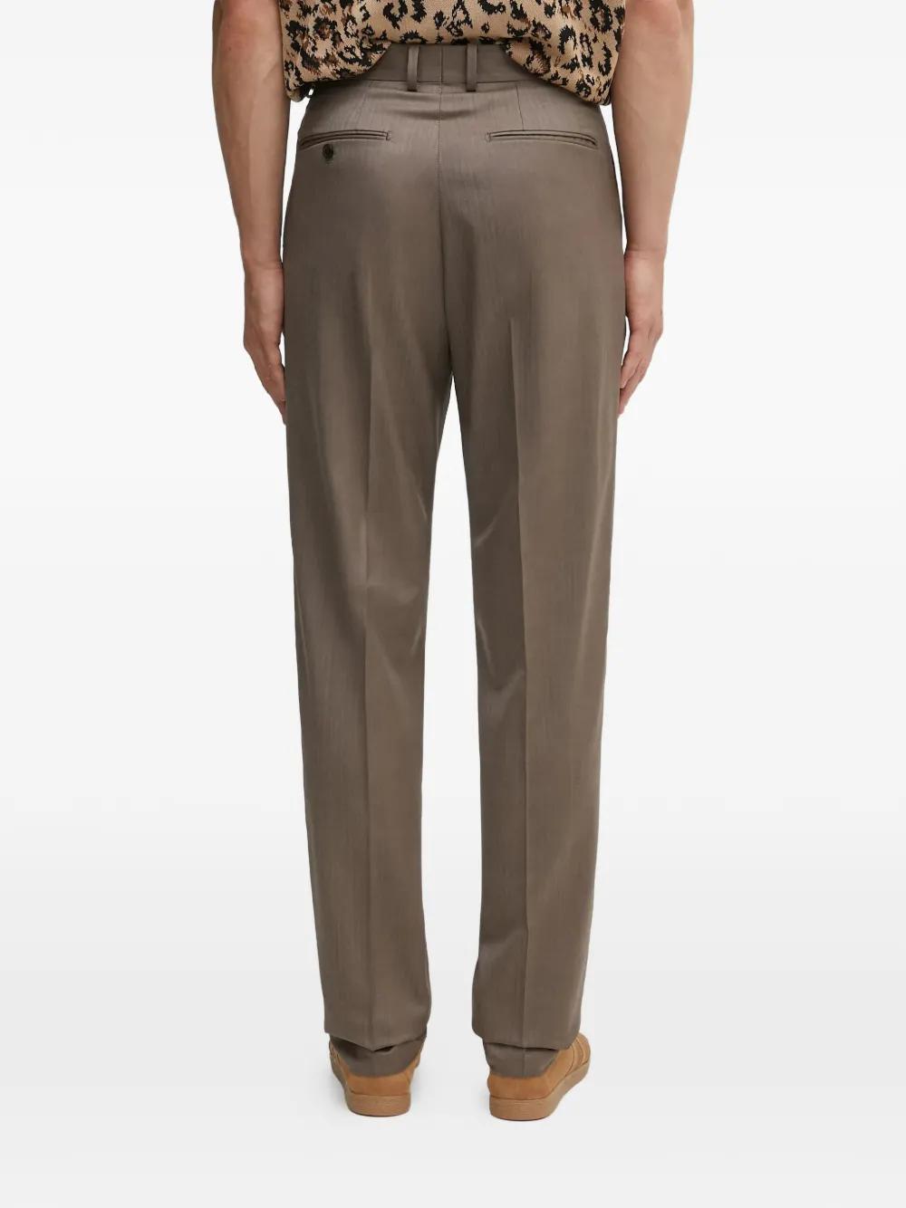 WACKO MARIA ZEGNA PLEATED TROUSERS M カーキ Wacko Maria Casual trousers for Men | Online Sale up to 70% off