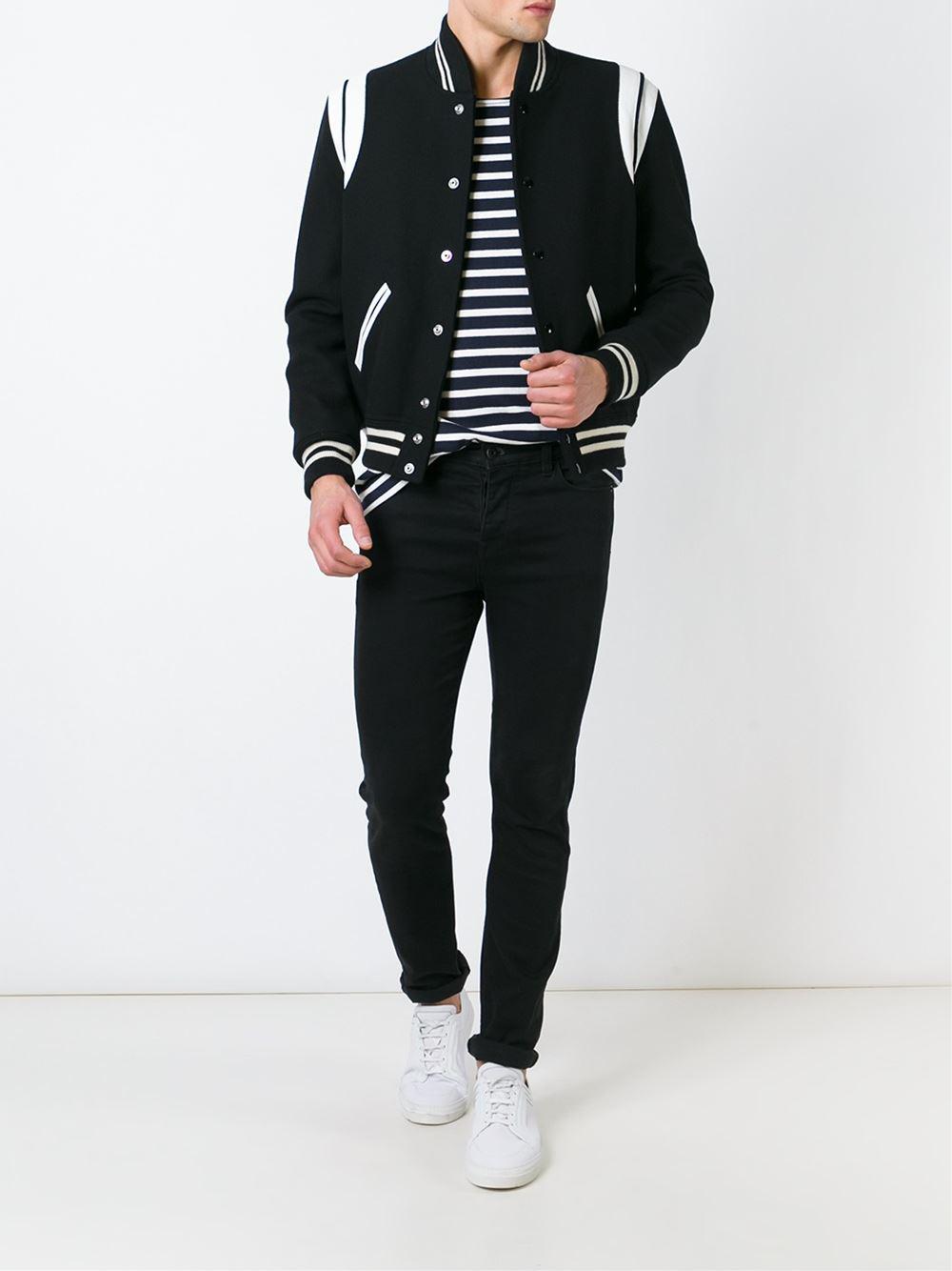 saint laurent classic teddy jacket