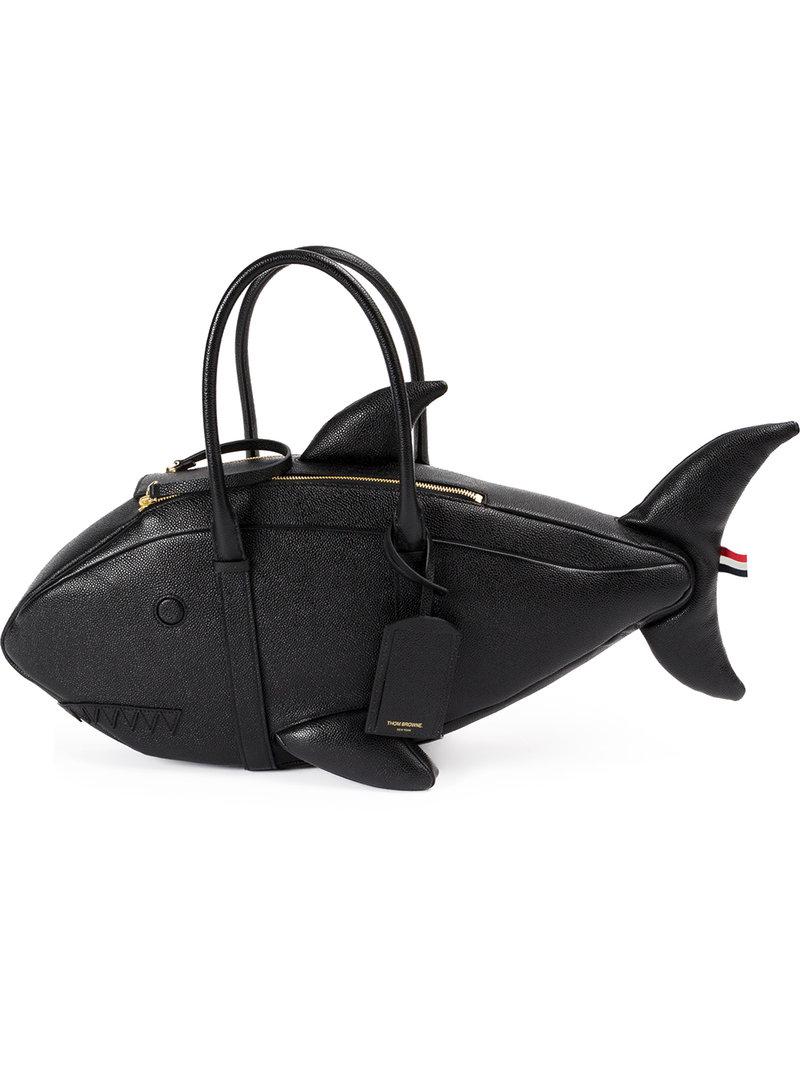 Fish leather bag cheap