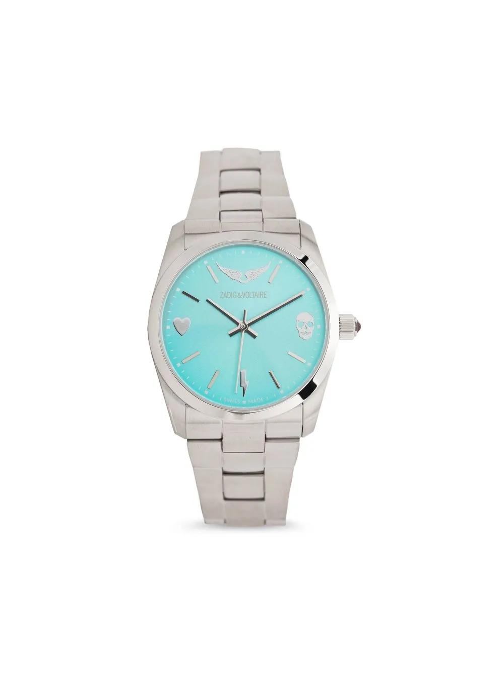 Zadig&Voltaire Montre à Mouvement Quartz 36 Mm | Argent | FR
