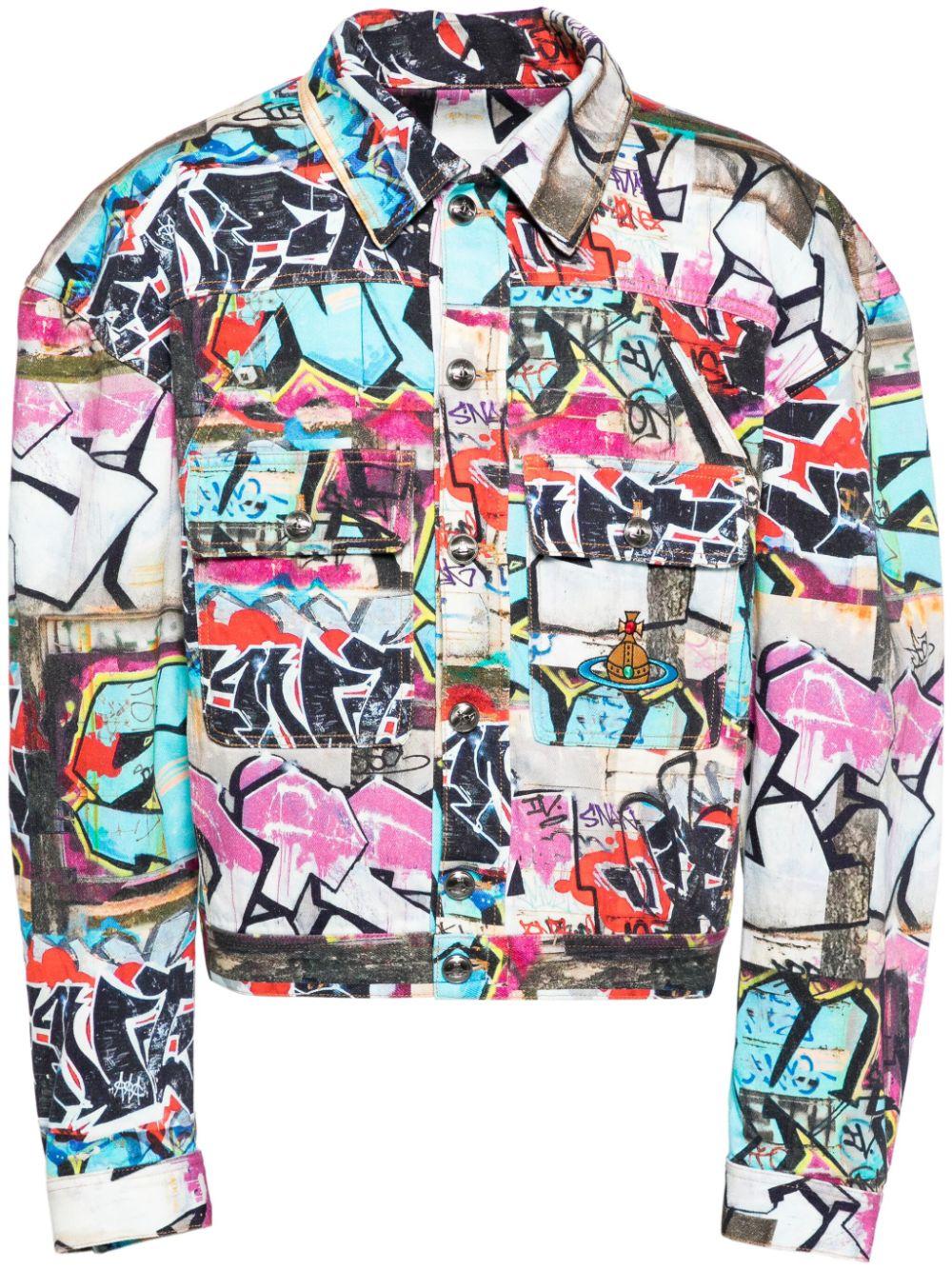 Vivienne Westwood デニムジャケット グラフィティ