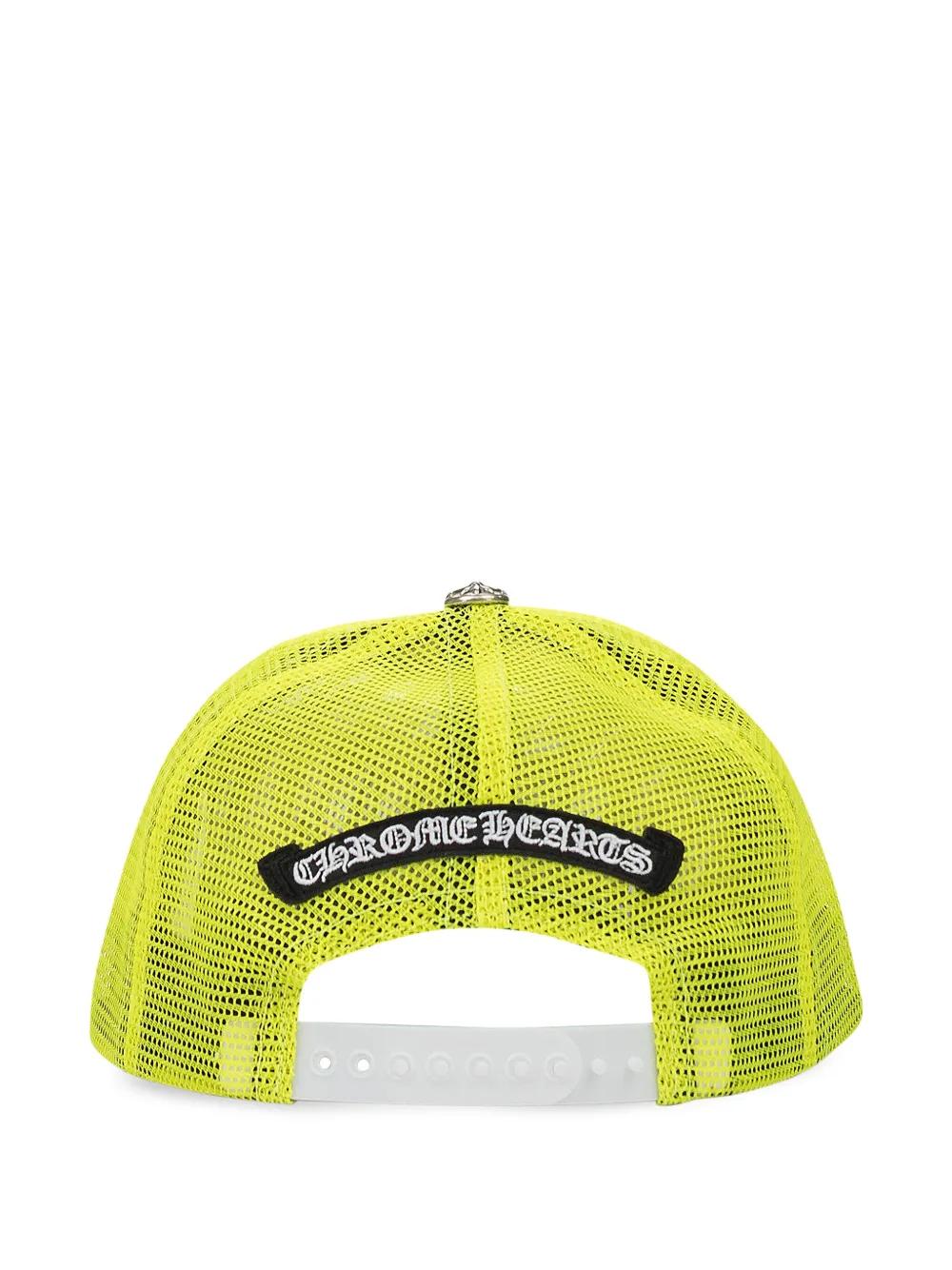 Chrome Hearts Cross-Patch Trucker Cap in Green for Men | Lyst