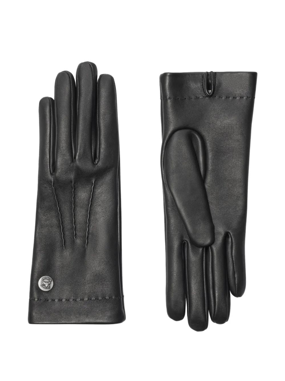 手袋 BURBERRY Black Cashmere Blend Gloves Burberry - Cashmere Blend Gloves | HBX - Globally Curated