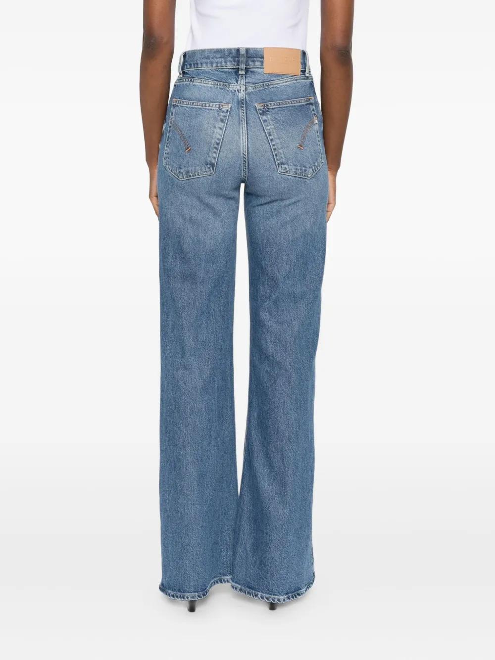 Jeans a zampa e a campana Dondup da donna Sconto online fino al