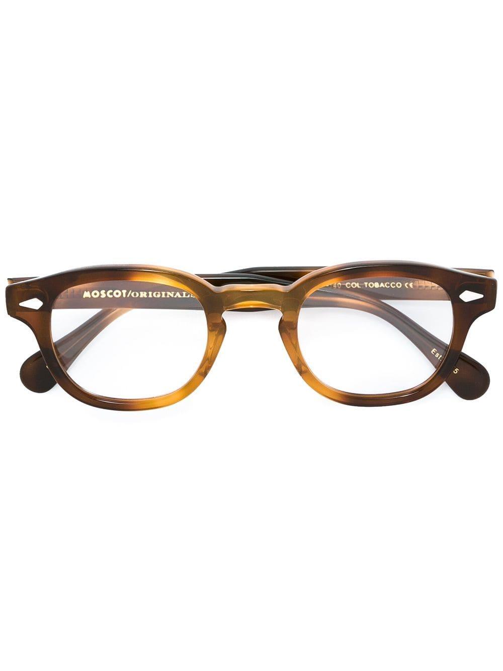 Moscot Lemtosh 44 Glasses in Brown | Lyst UK