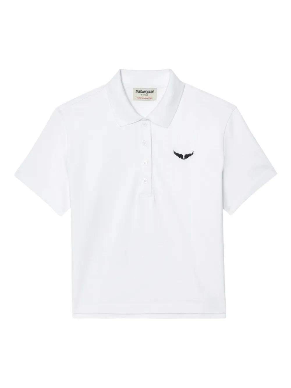 売れ筋商品|||ザディグ エ ヴォルテール Tシャツ レディース トップス MIRTA WINGS - Polo shirt - cloud 楽天市場】ZADIG&VOLTAIRE｜ザディグ エ ヴォルテール（Tシャツ