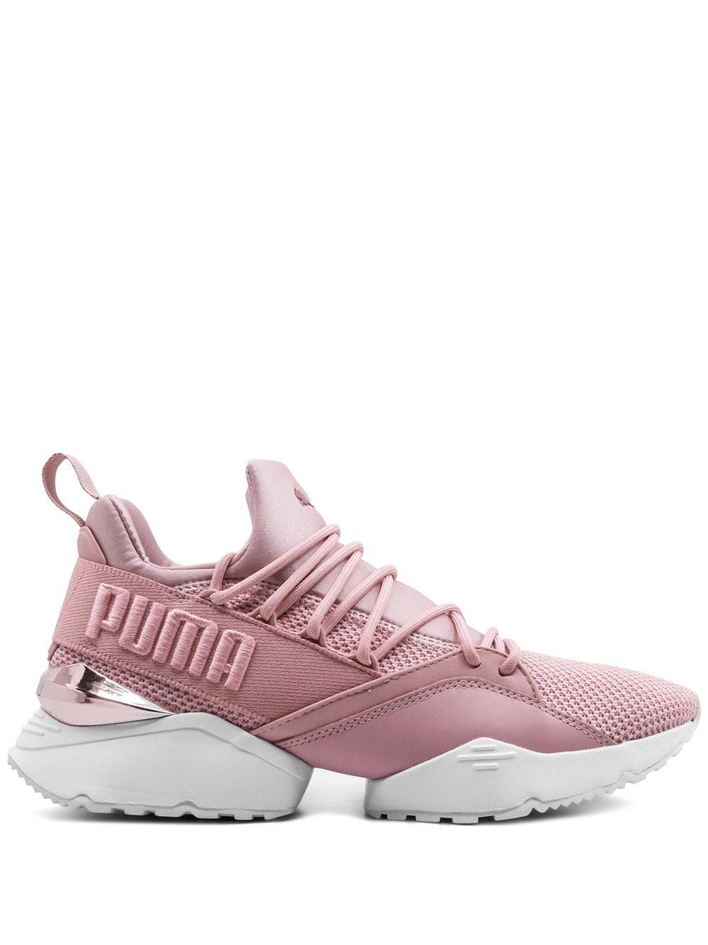 muse maia metallic rose women's sneakers