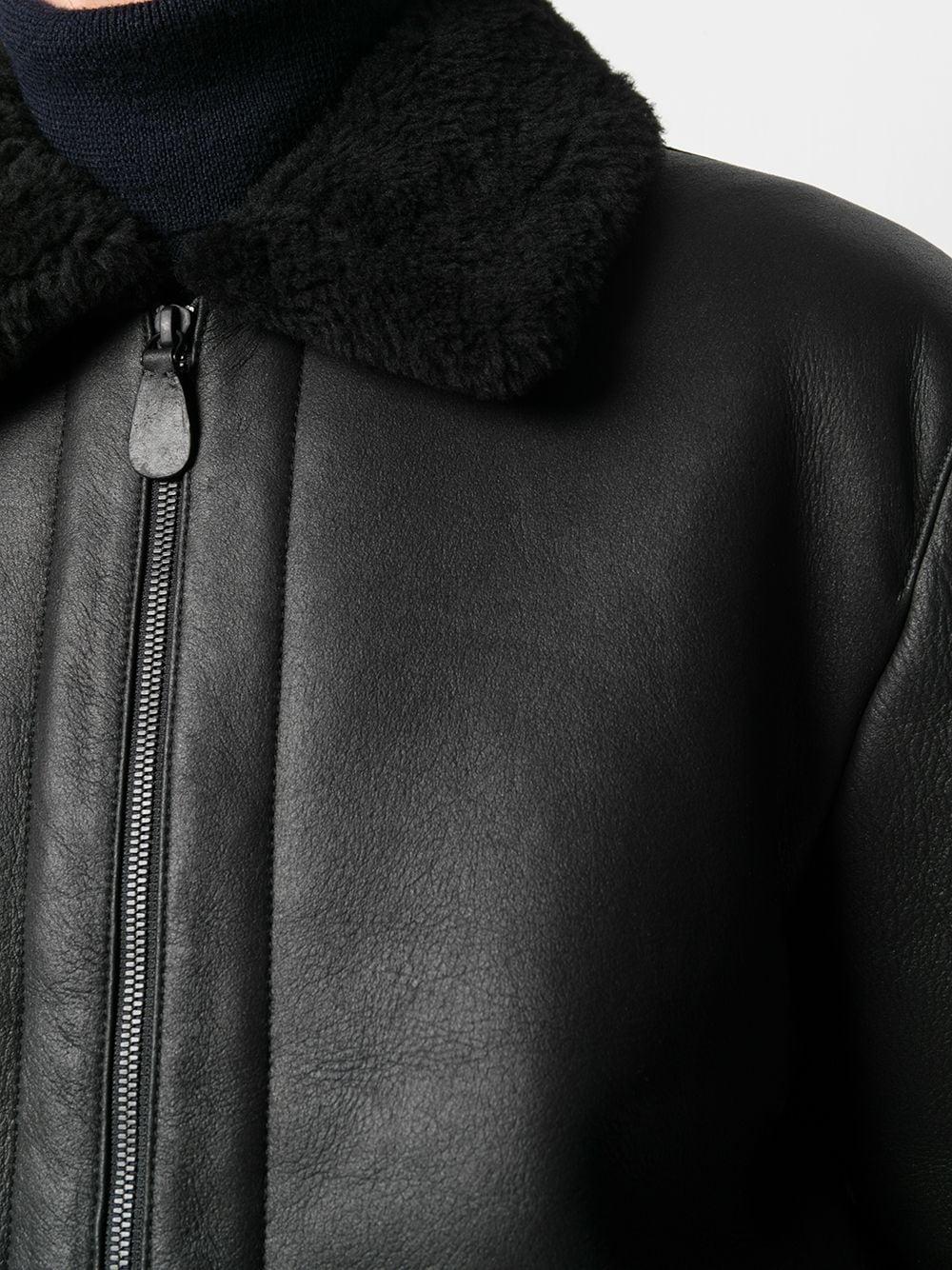 zegna shearling jacket