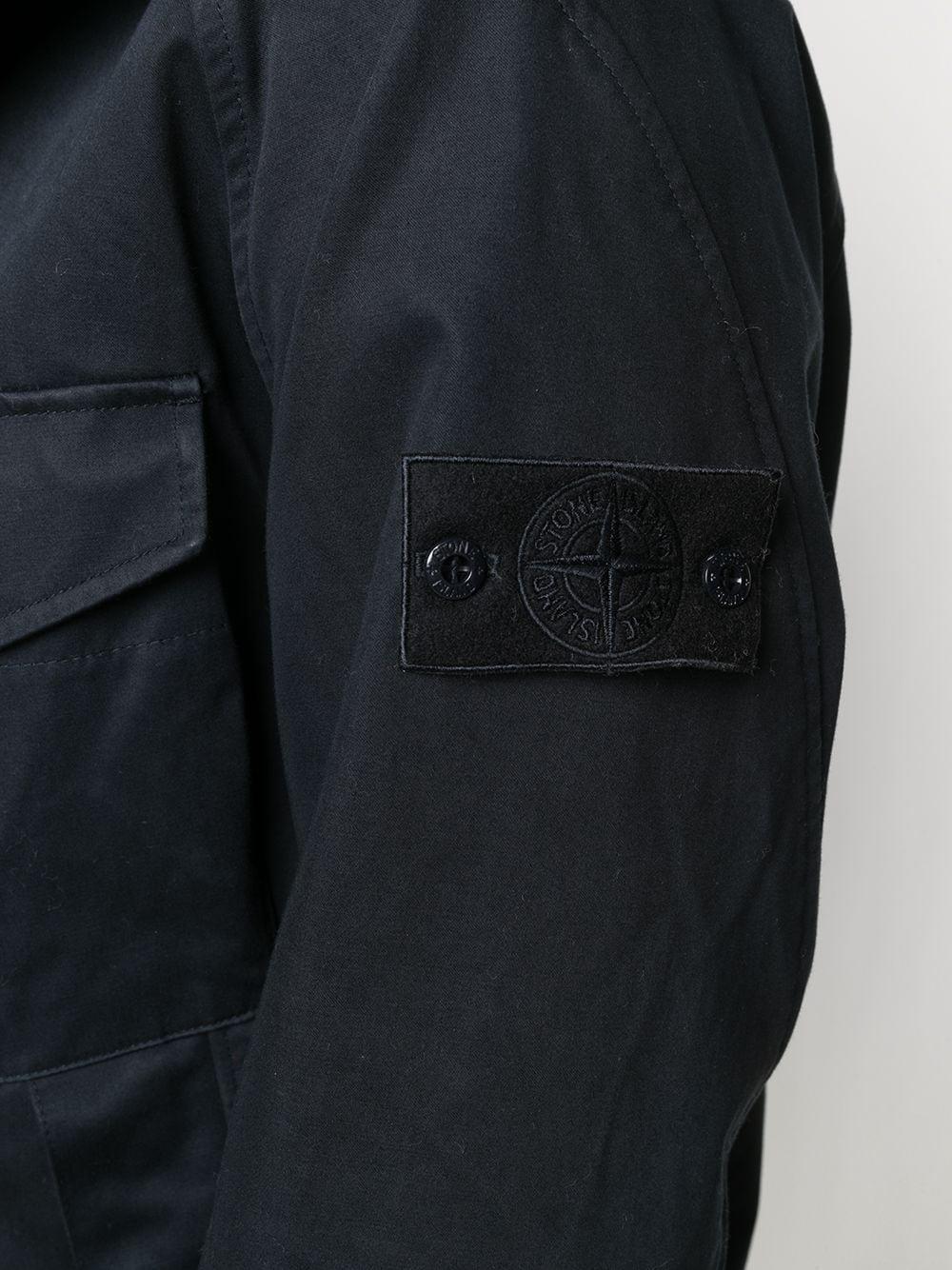 Stone Island Raso Gommato Double Ghost 