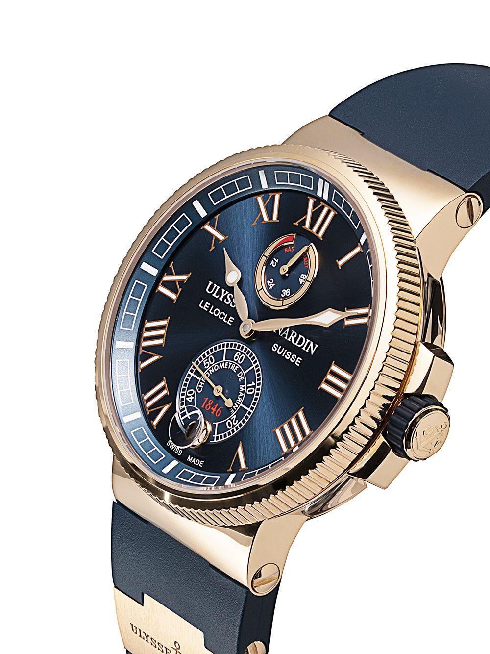 ulysse nardin marine chronometer 43mm