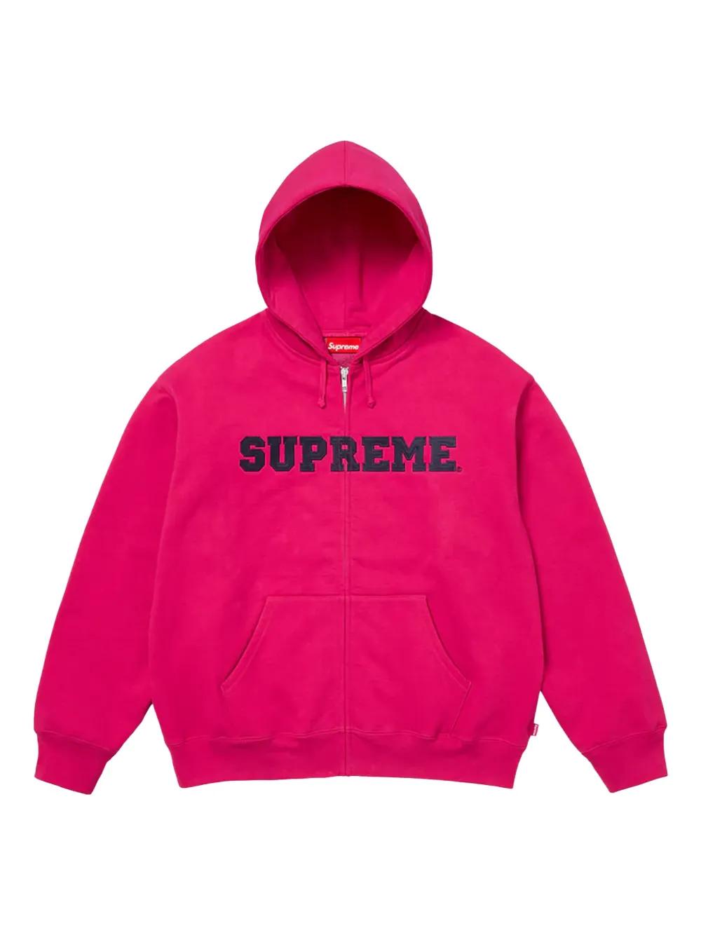 Supreme Stadium Zip-Up Hoodie in Pink for Men | Lyst UK