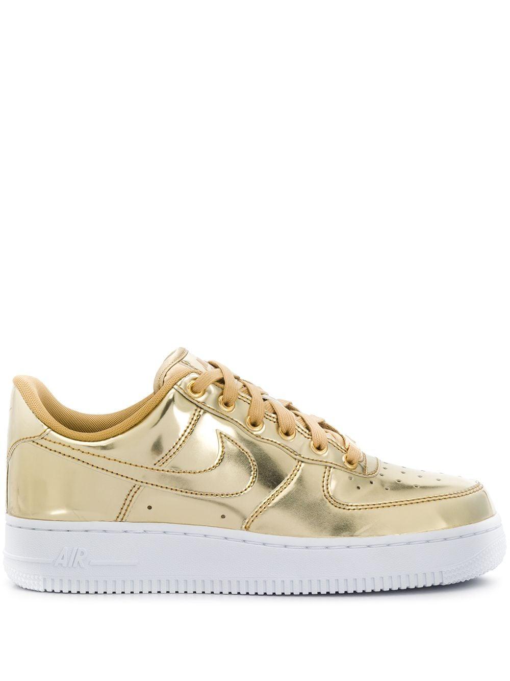 nike air force 1 sp gold