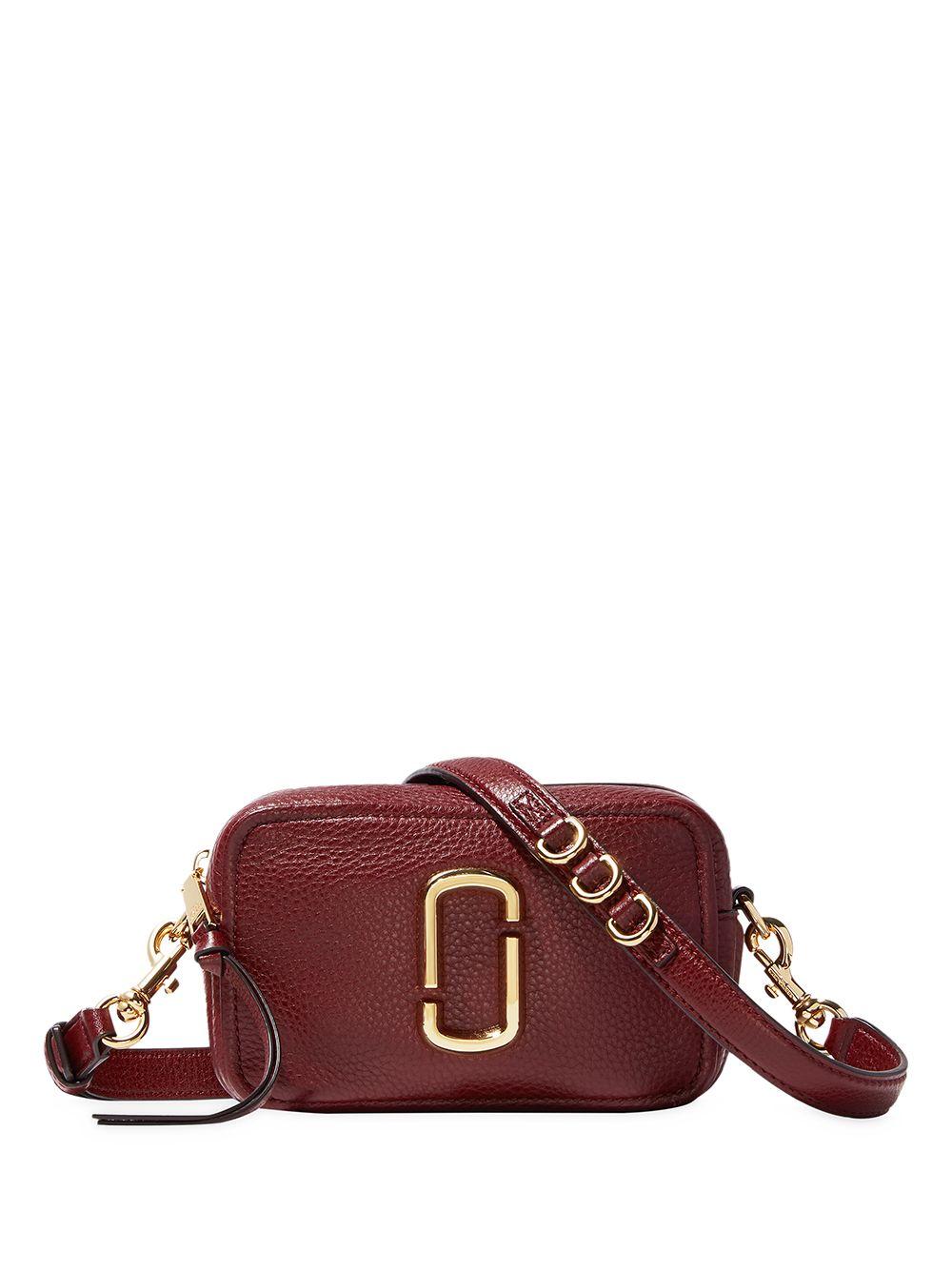 Marc Jacobs Leather The Softshot 17 Crossbody Bag in Red Lyst