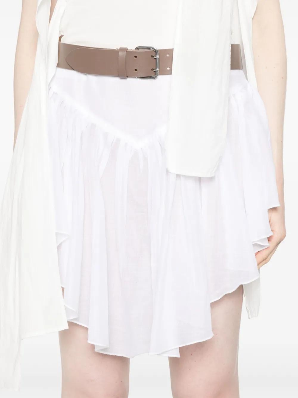 gimaguas-white-Kite-Mini-Skirt
