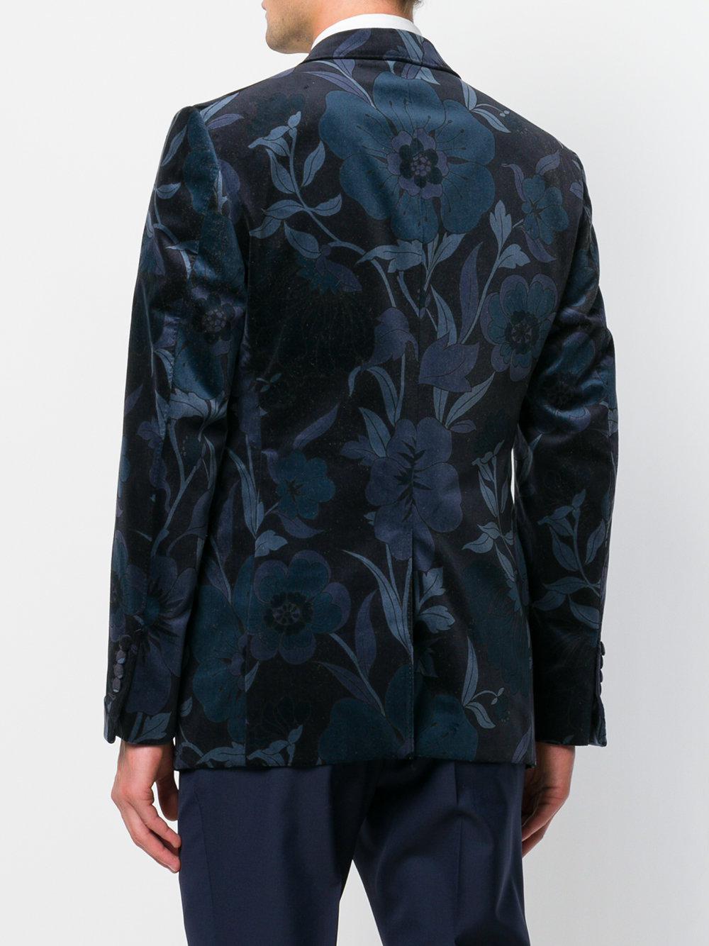 Tom Ford Floral Print Utility Jacket