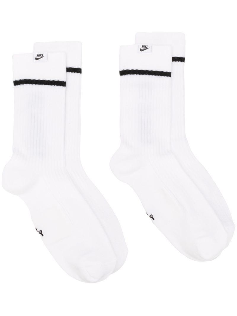 Nike Air Force 1 Socks in White for Men | Lyst