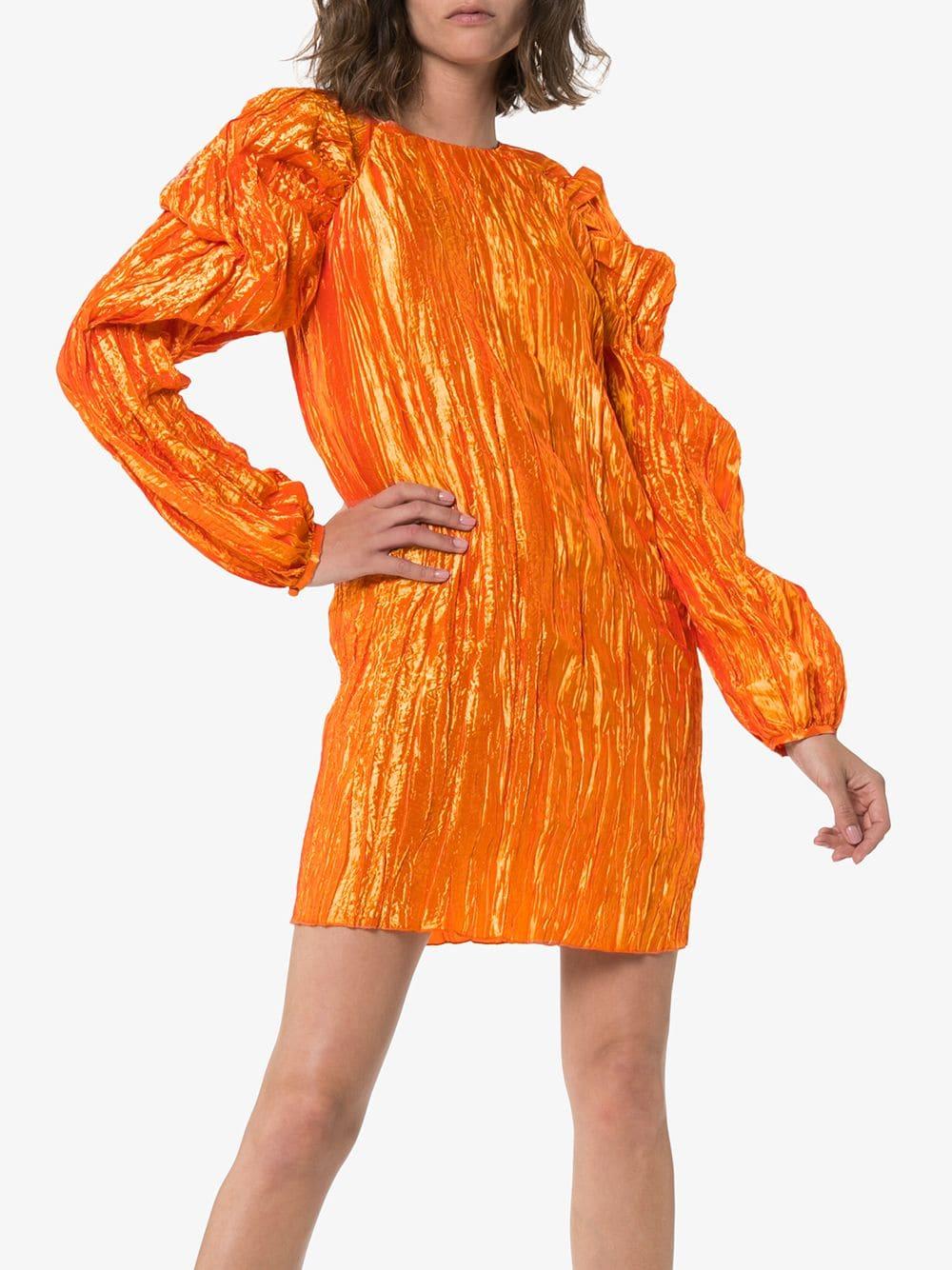 rotate orange dress