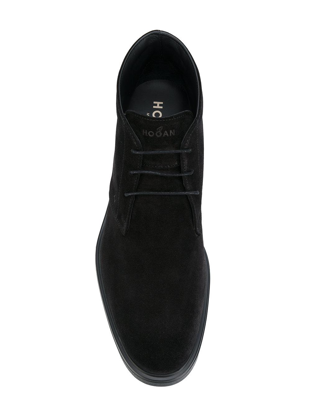 Hogan Suede Route - H304 in Black for Men | Lyst