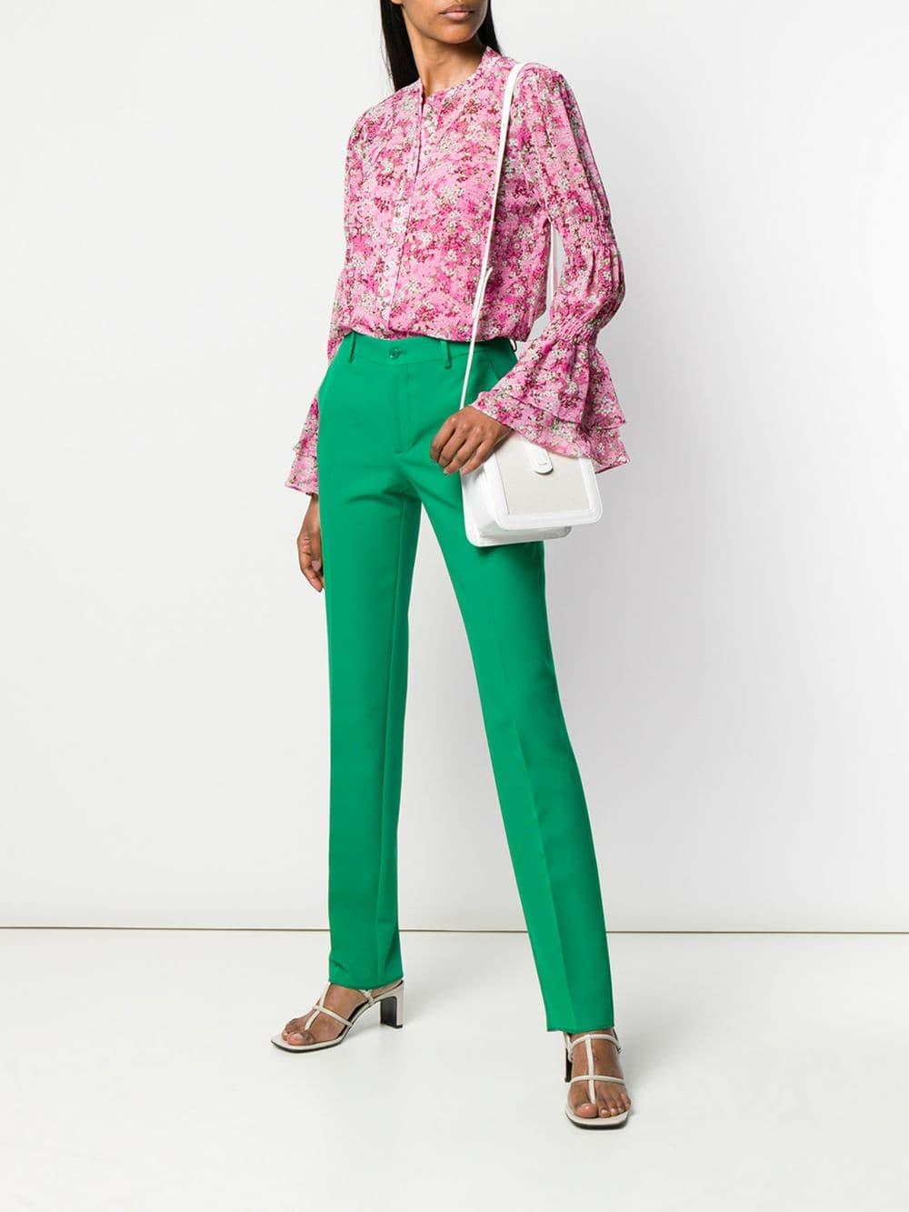 Michael kors floral chiffon blouse new arrivals