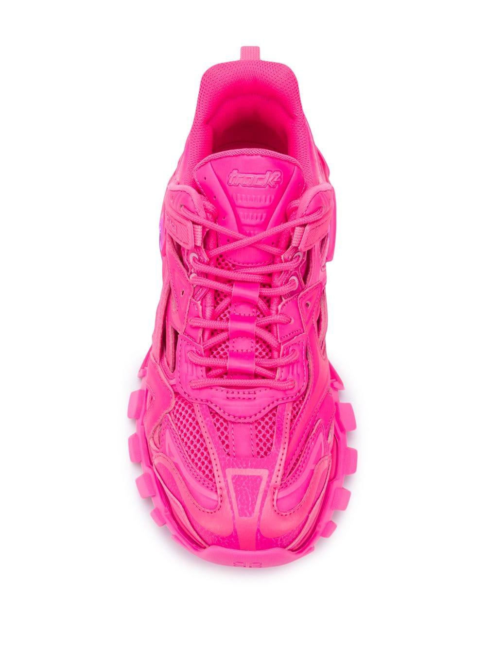 Balenciaga Track.2 Sneakers in Pink | Lyst
