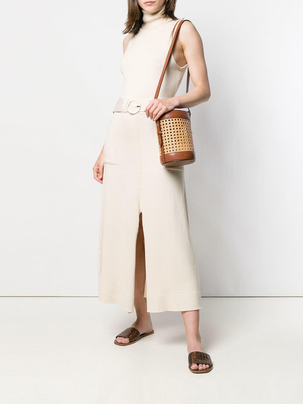 Coccinelle Woven Bucket Bag | Lyst
