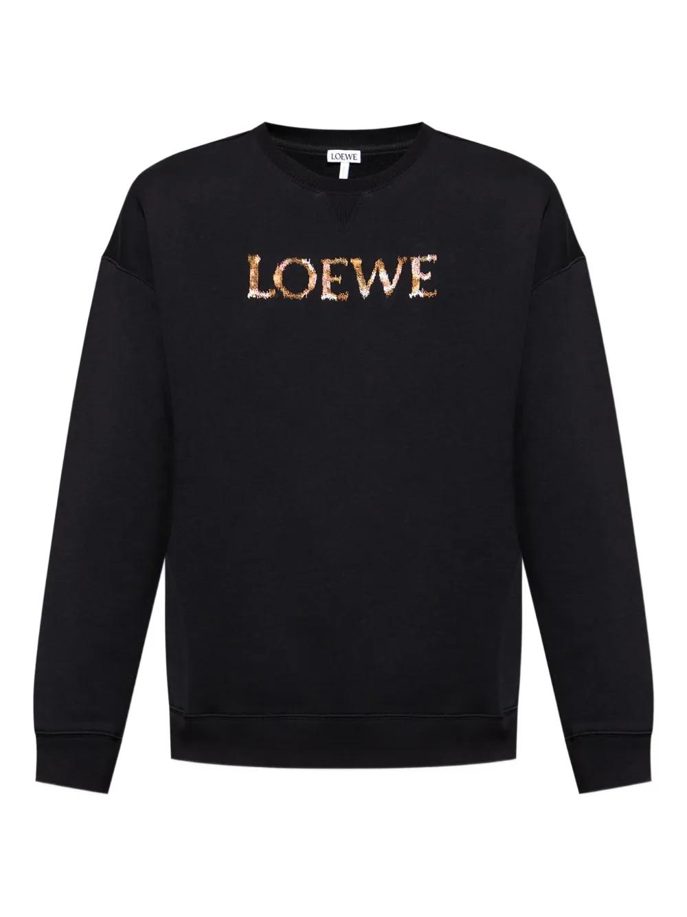 スウェット・トレーナー LOEWE Cotton sweatshirt LOEWE - Logo Cotton Sweatshirt Loewe