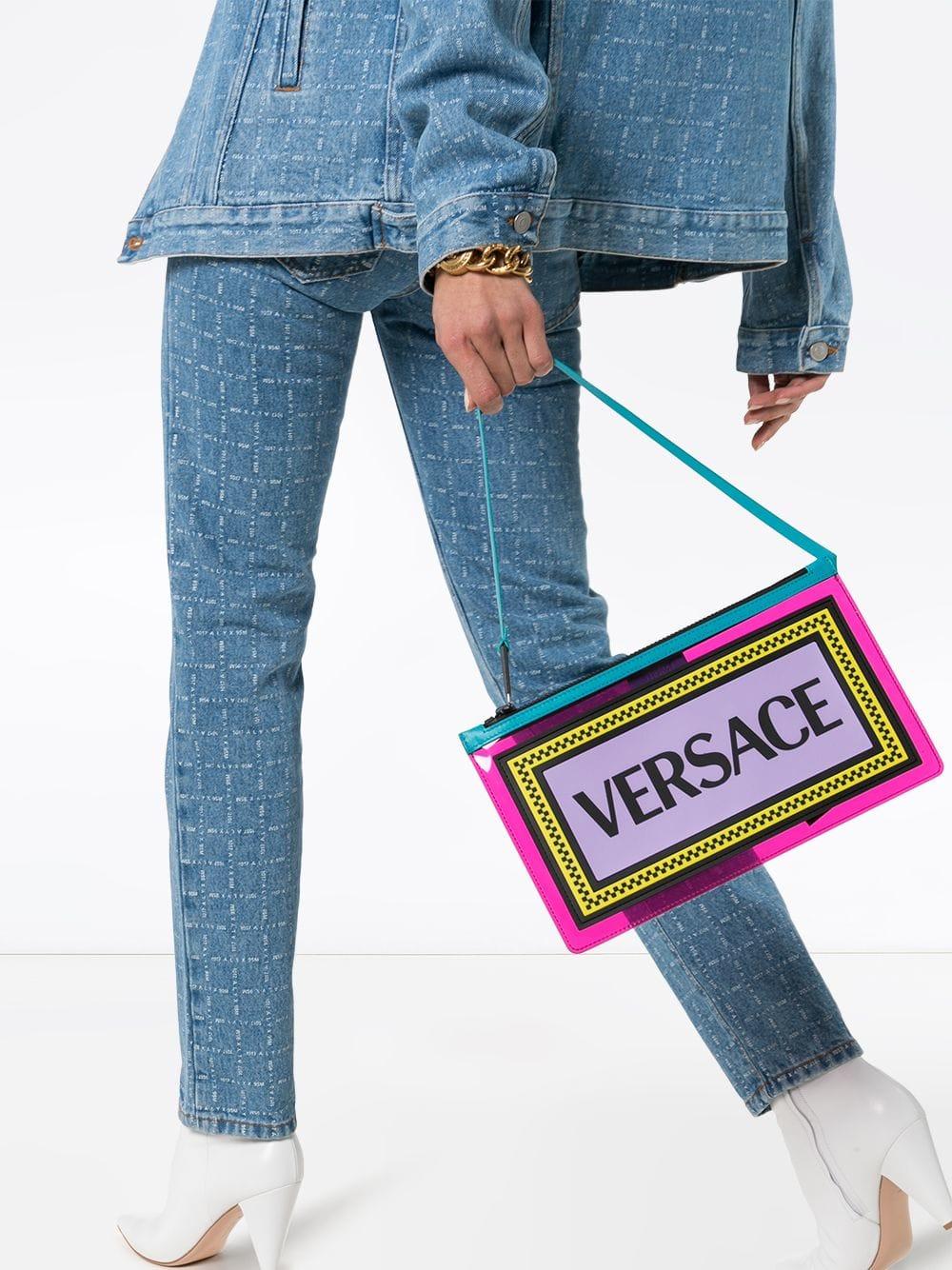 versace pvc tote