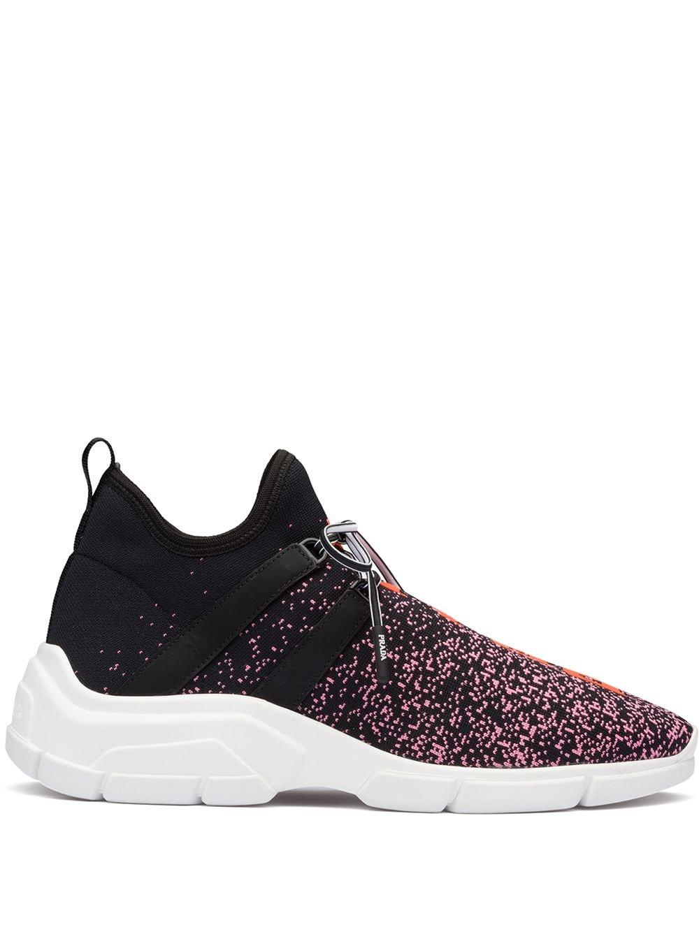 prada fabric trainers