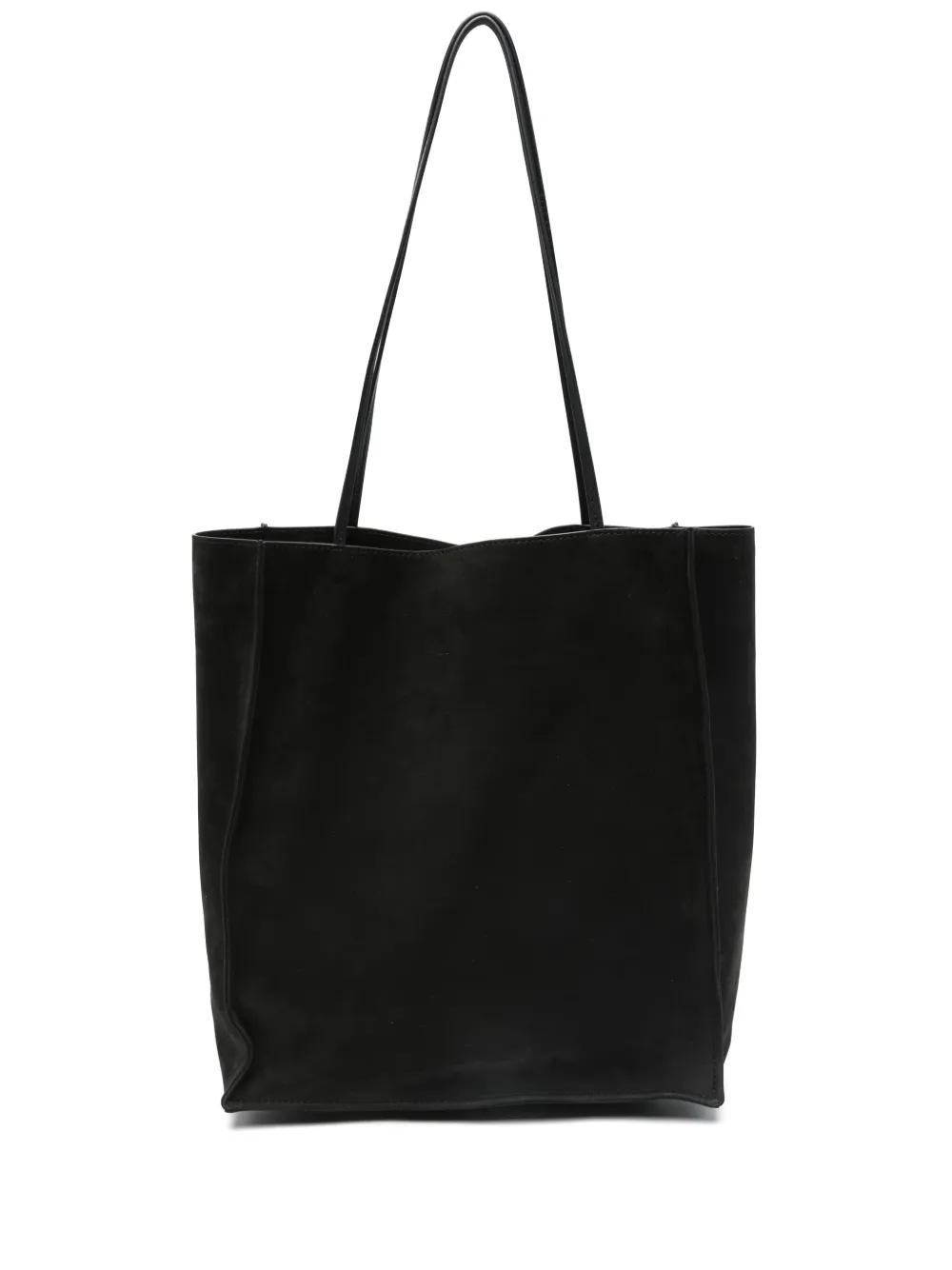 ★関税込み★ The Row 'Large To Go Tote' shopping bag To Go Large leather tote bag in black - The Row | Mytheresa