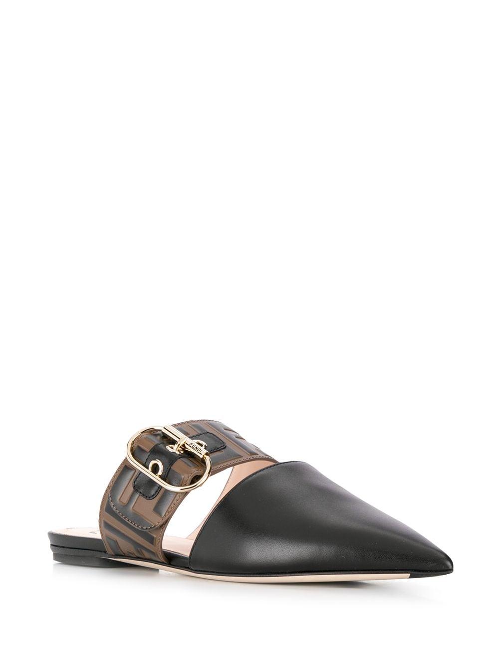 Fendi sabot sandals sale