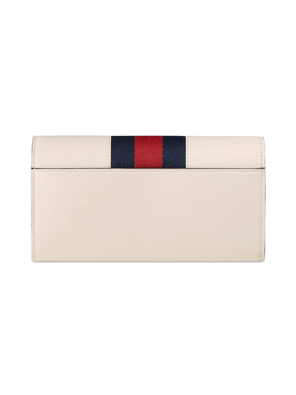 sylvie leather continental wallet