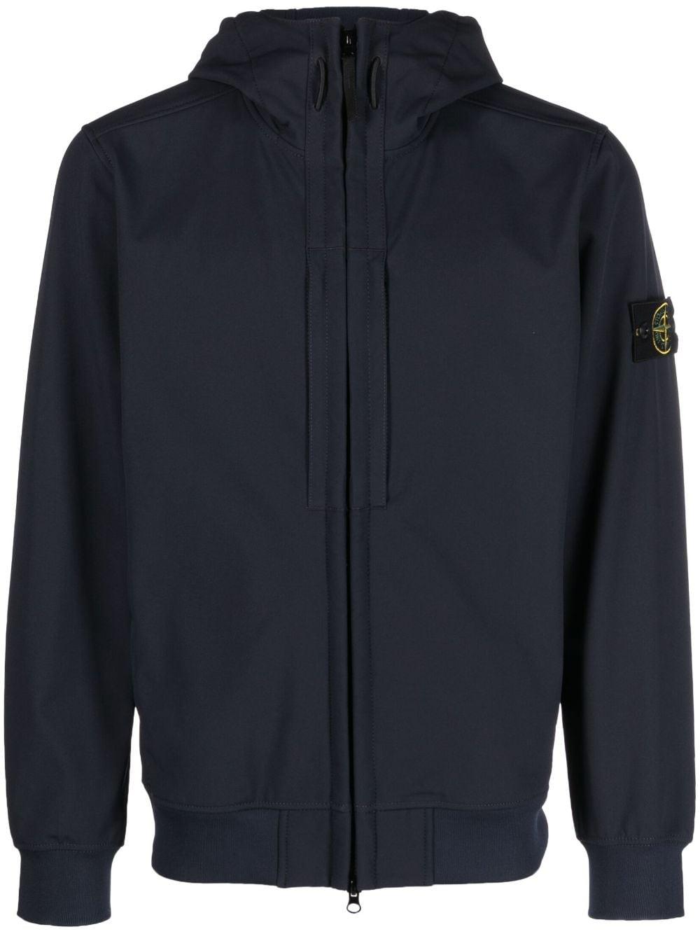 Stone Island Q0122 Soft Shell-r_e.dye® Technology In Recycled Polyester in  Blue for Men | Lyst