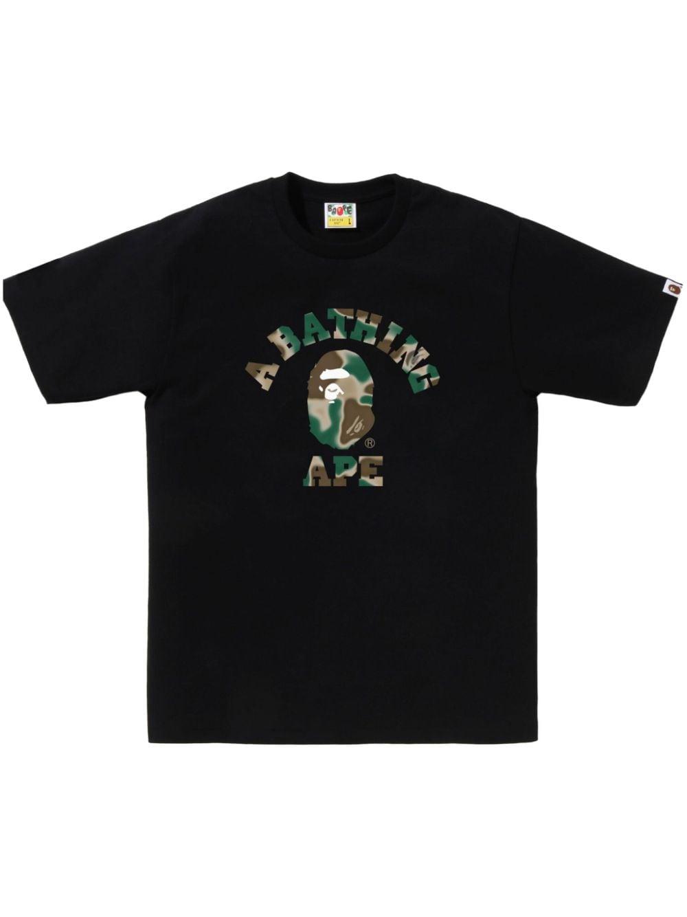 BAPE Kanji Logo Asnka Tee Black