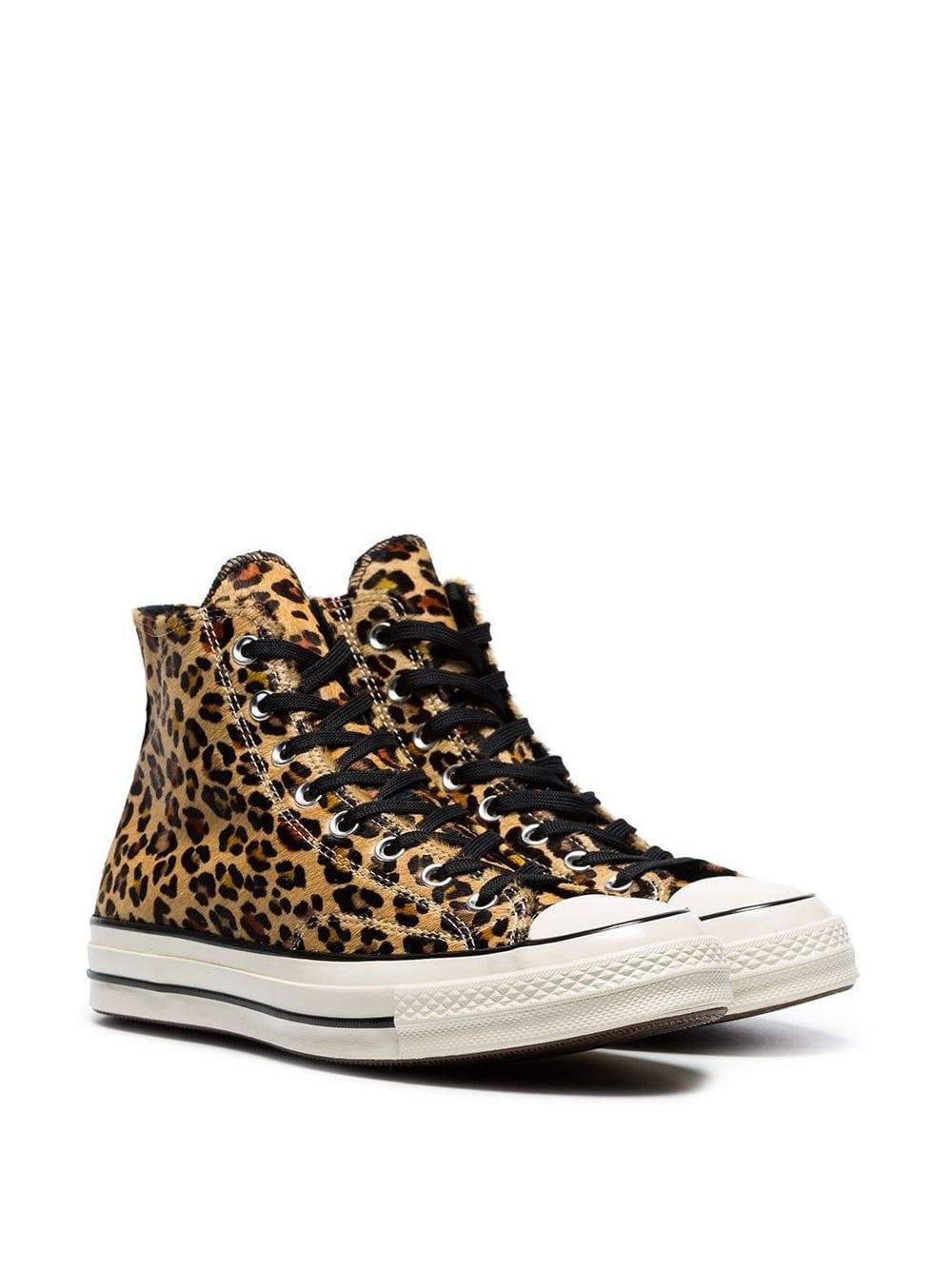 Converse Rubber Leopard Print Chuck Taylor 70's High-top Sneakers for ...