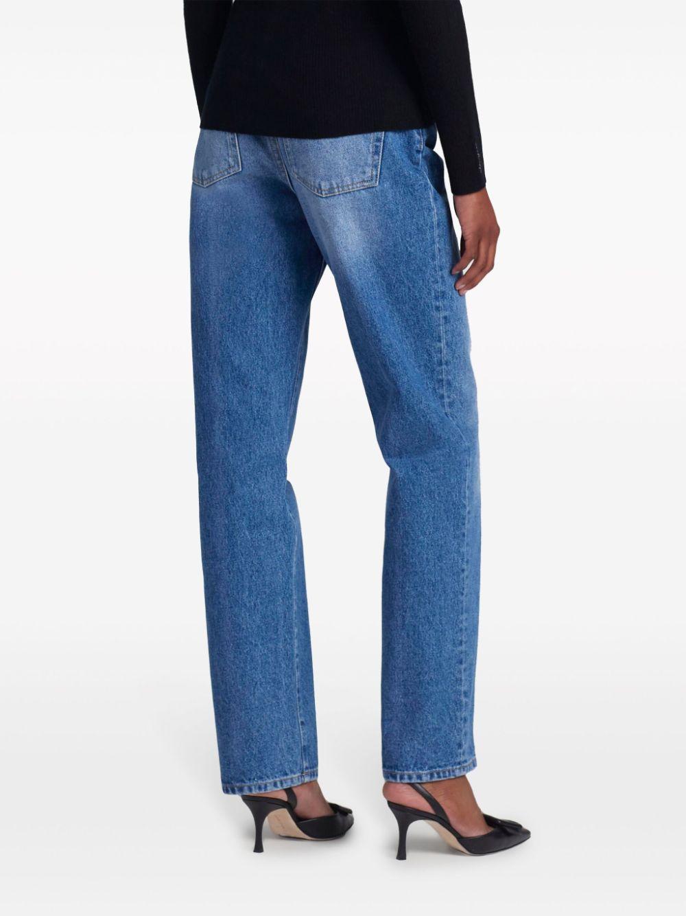 Altuzarra Vigo Belted Jeans in Blue