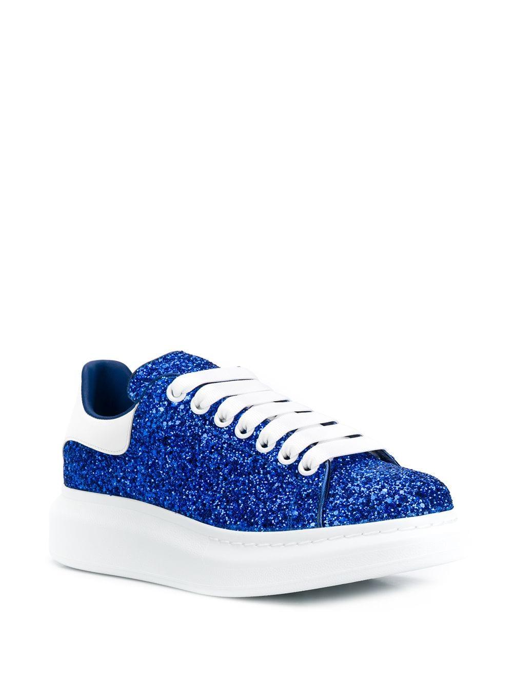 blue alexander mcqueen's