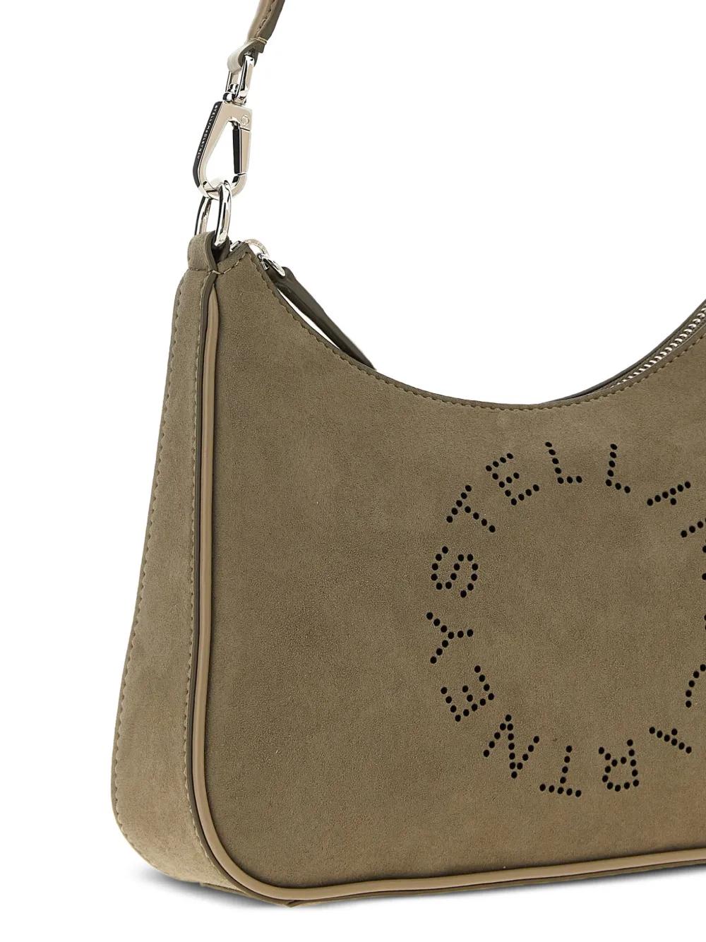 【Stella McCartney】Large Hobo Bag ブラウン Women Balsam Logo Slouchy Hobo Tote Bag | Stella McCartney US